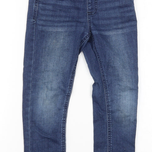Matalan Boys Blue  Denim Straight Jeans Size 6 Years