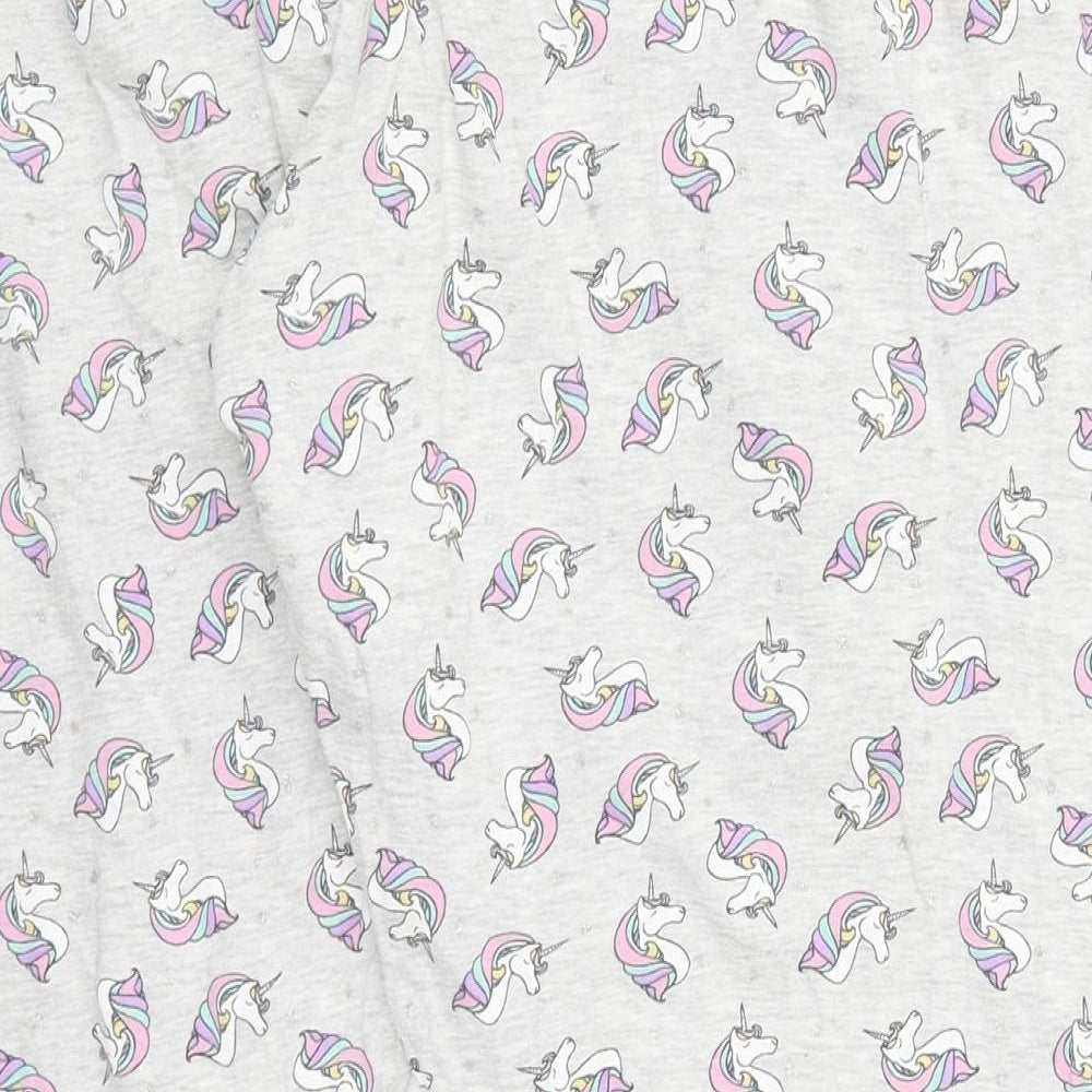 Primark Womens Grey   Trousers  Size 18 L27 in - Unicorn Pyjamas