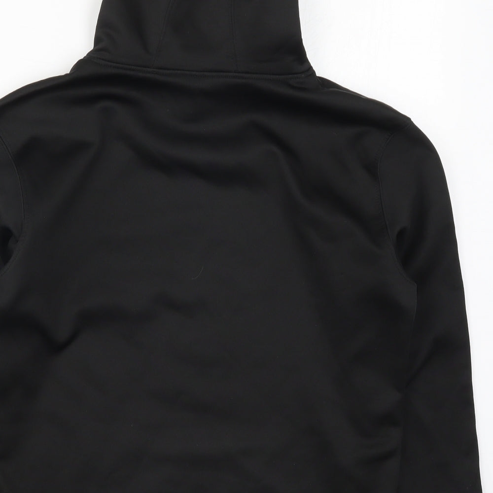 Preworn Boys Black   Pullover Hoodie Size 12-13 Years  - Monkey