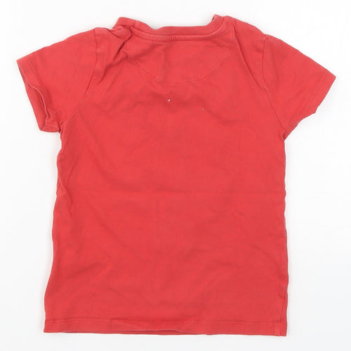 Marks and Spencer Boys Red   Basic T-Shirt Size 3-4 Years  - Thomas the Tank Engine