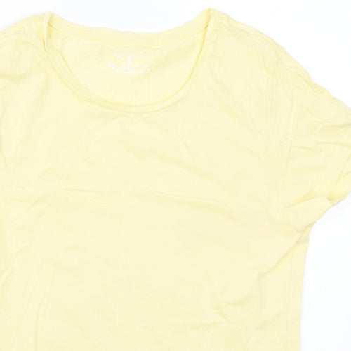 Primark Womens Yellow   Basic T-Shirt Size 10