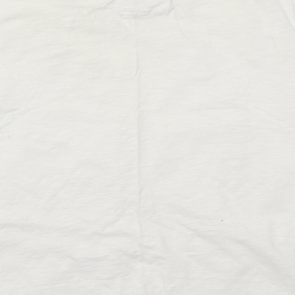 Matalan Womens White   Basic T-Shirt Size 14