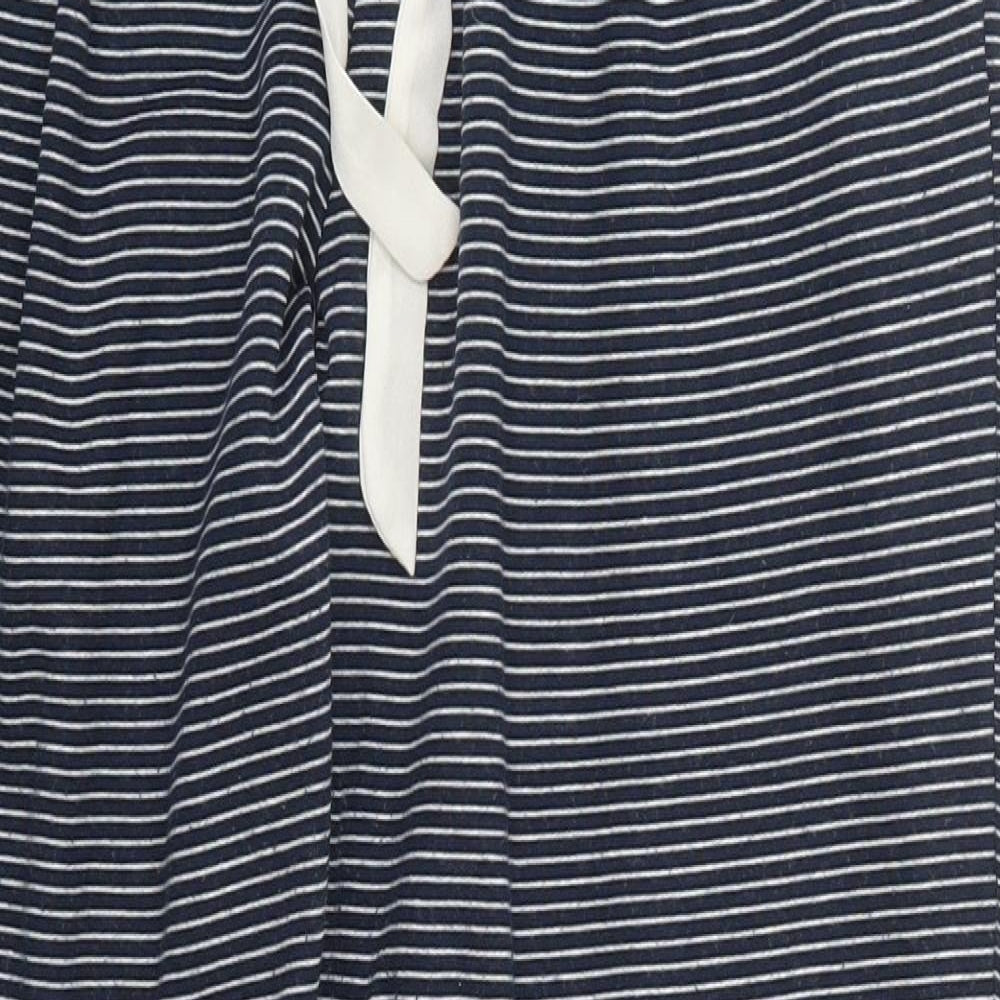 NEXT Womens Blue Striped  Trousers  Size 14 L30 in - Pyjamas