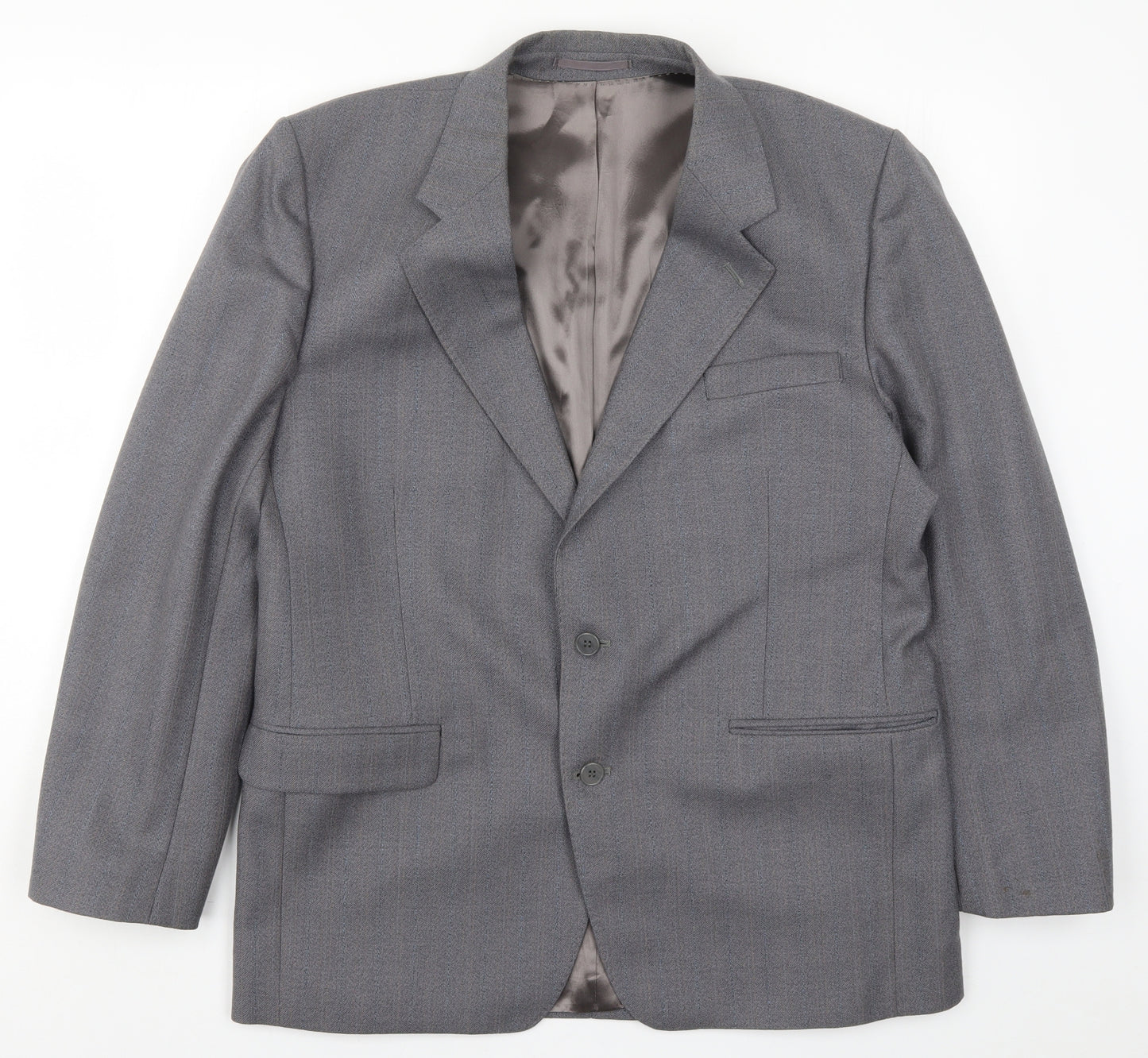 Preworn Mens Grey   Jacket Suit Jacket Size 42