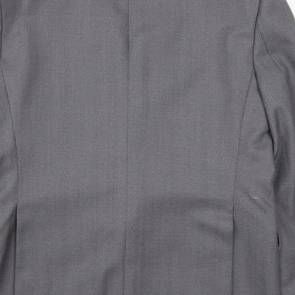 Preworn Mens Grey   Jacket Suit Jacket Size 42
