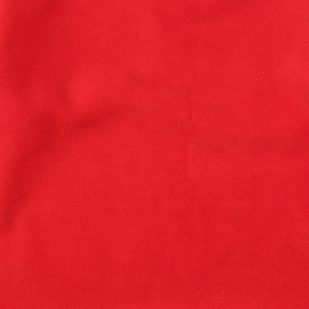 Jacks Mens Red  Fleece Pullover Sweatshirt Size L