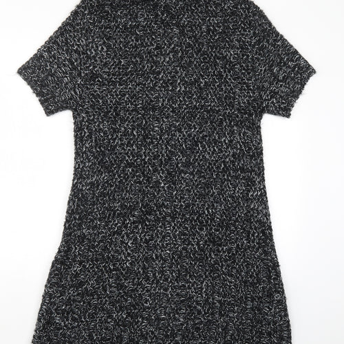 Heart & Soul Womens Grey  Knit Cardigan Jumper Size 12