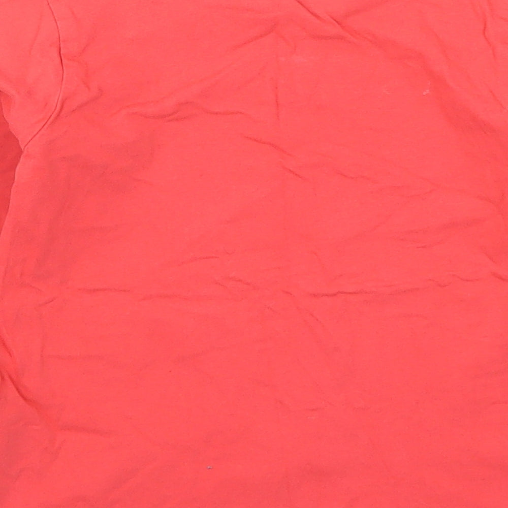 Nutmeg Girls Pink   Basic T-Shirt Size 6-7 Years  - Birds