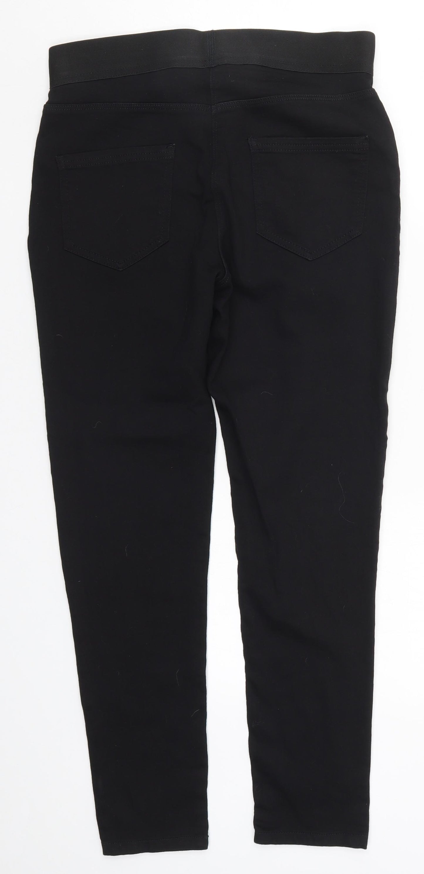 George Womens Black  Denim Jegging Jeans Size 12 L28 in