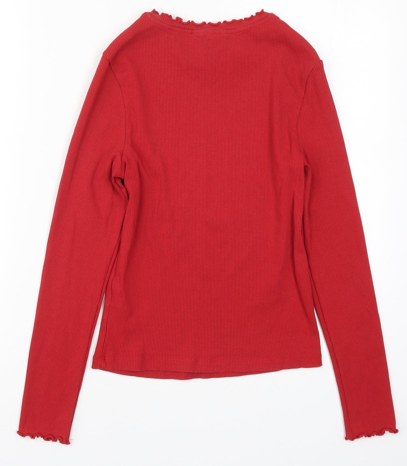 New Look Womens Red   Basic T-Shirt Size 12