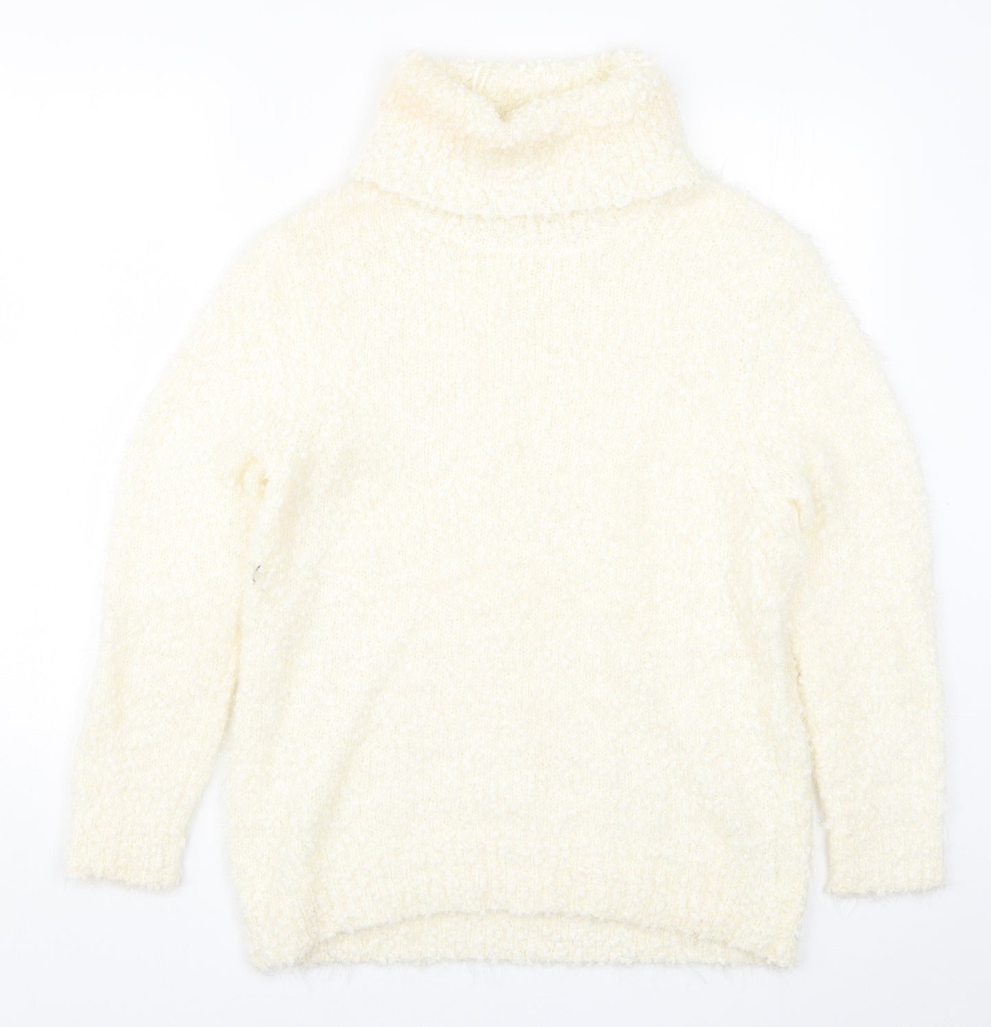 Peacocks Womens Ivory  Knit Pullover Jumper Size M