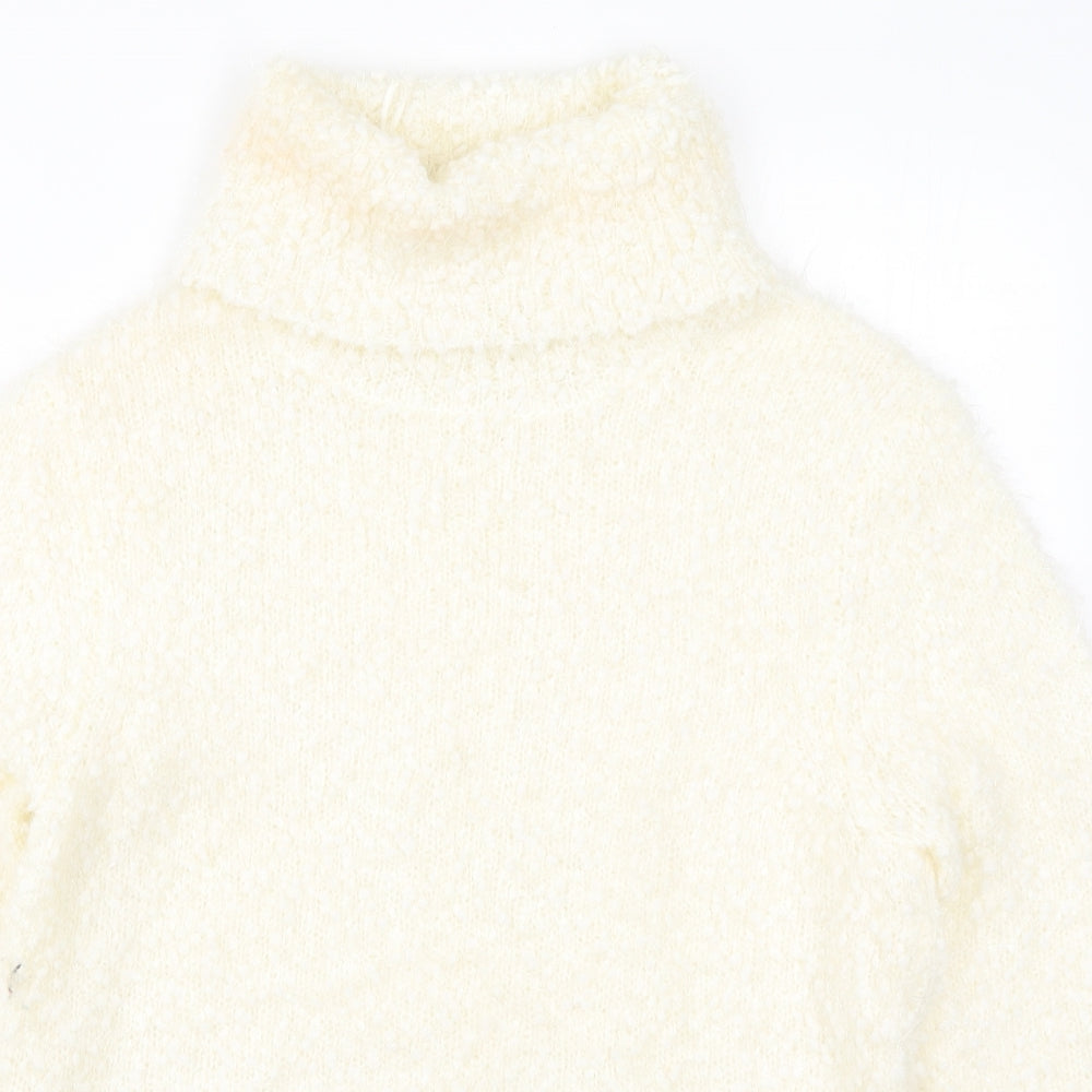 Peacocks Womens Ivory  Knit Pullover Jumper Size M