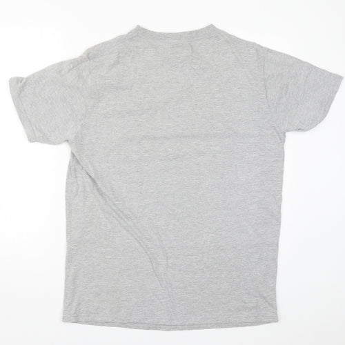 Stars & Stripes Mens Grey    T-Shirt Size XL  - Cat Avengers