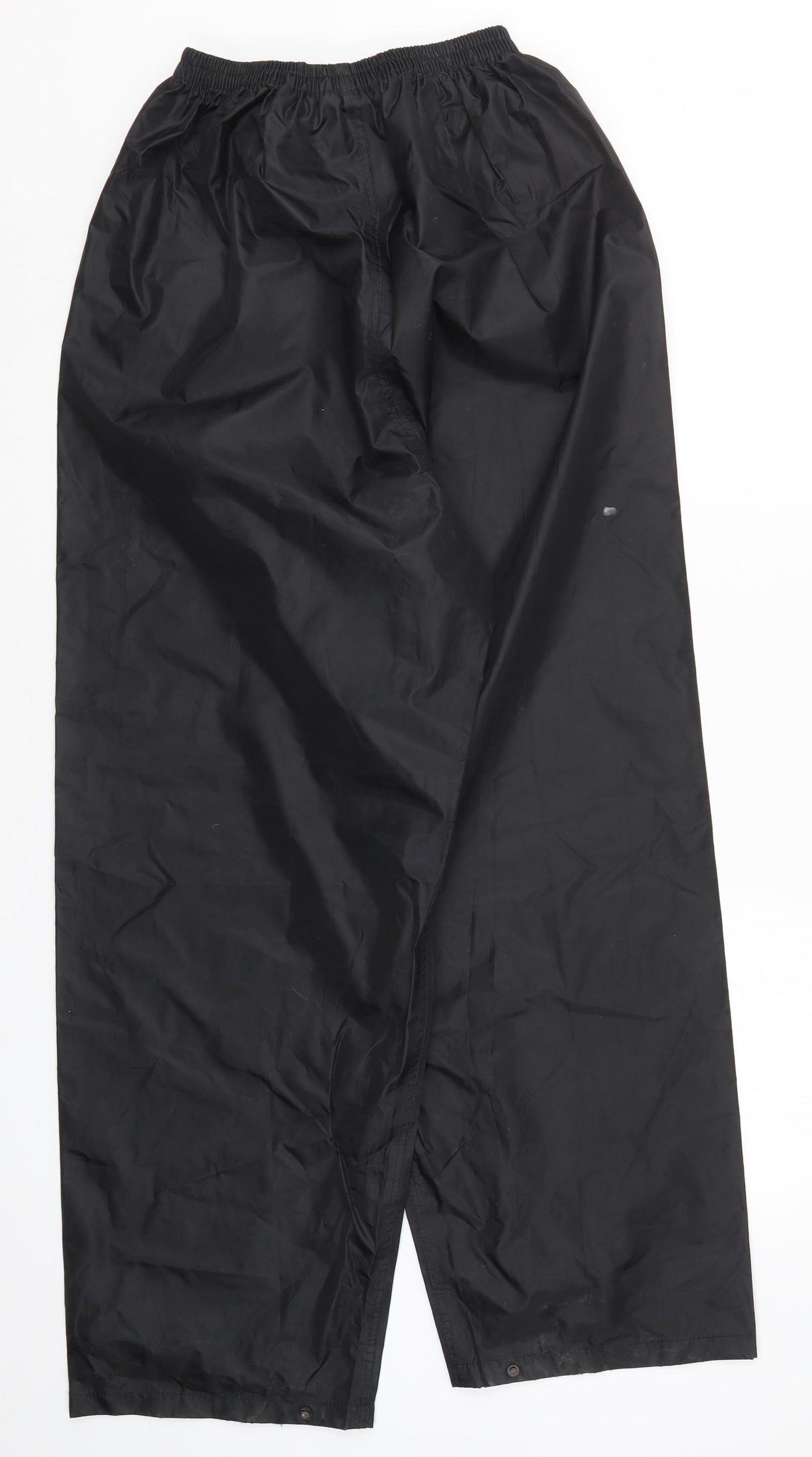 Regatta Mens Black   Rain Trousers Trousers Size 28 L29 in