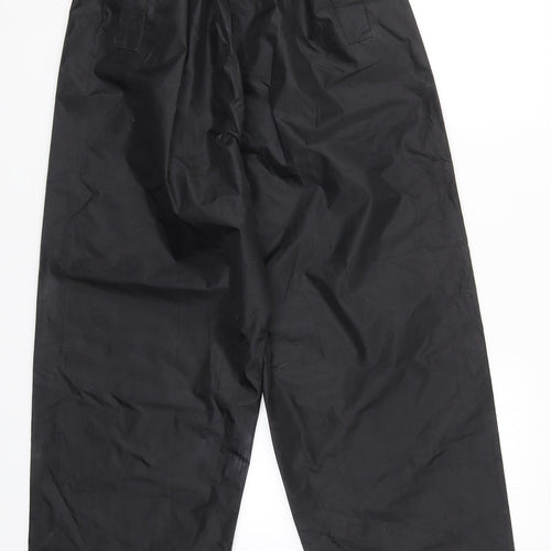 Regatta Mens Black   Rain Trousers Trousers Size 28 L29 in