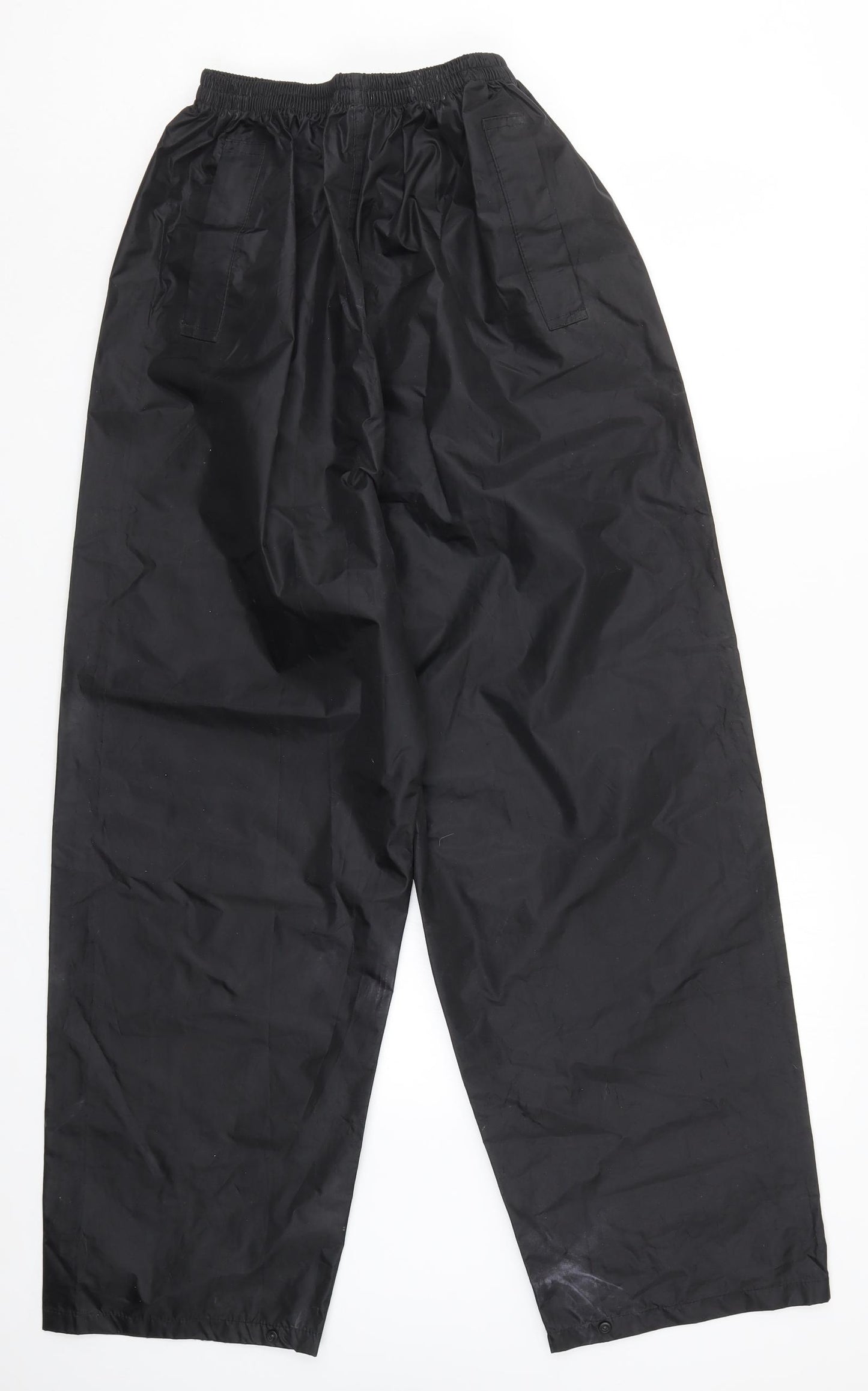 Regatta Mens Black   Rain Trousers Trousers Size 28 L29 in