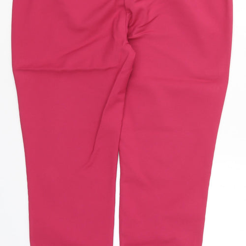 NEXT Womens Pink   Trousers  Size 16 L28 in