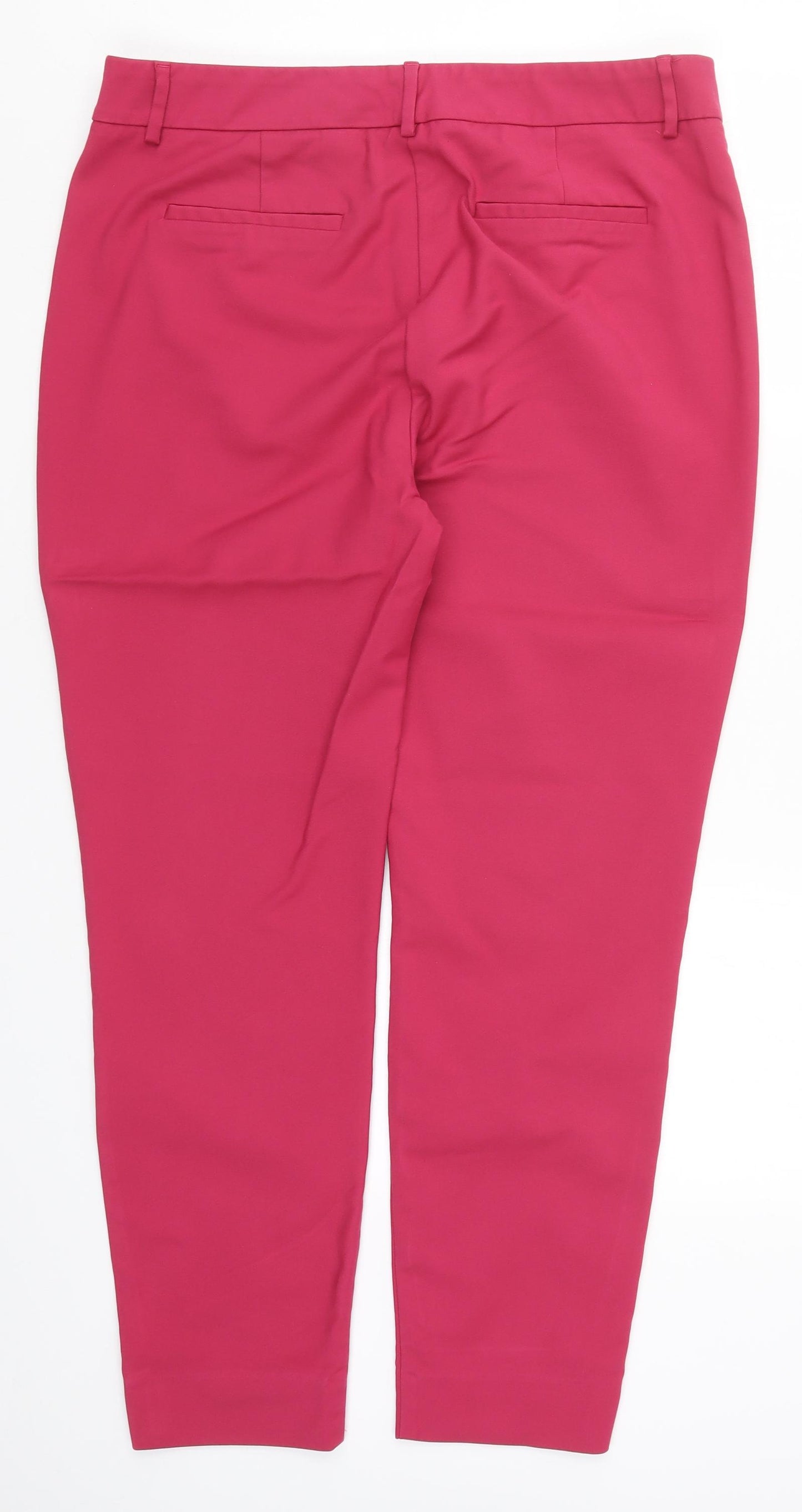 NEXT Womens Pink   Trousers  Size 16 L28 in