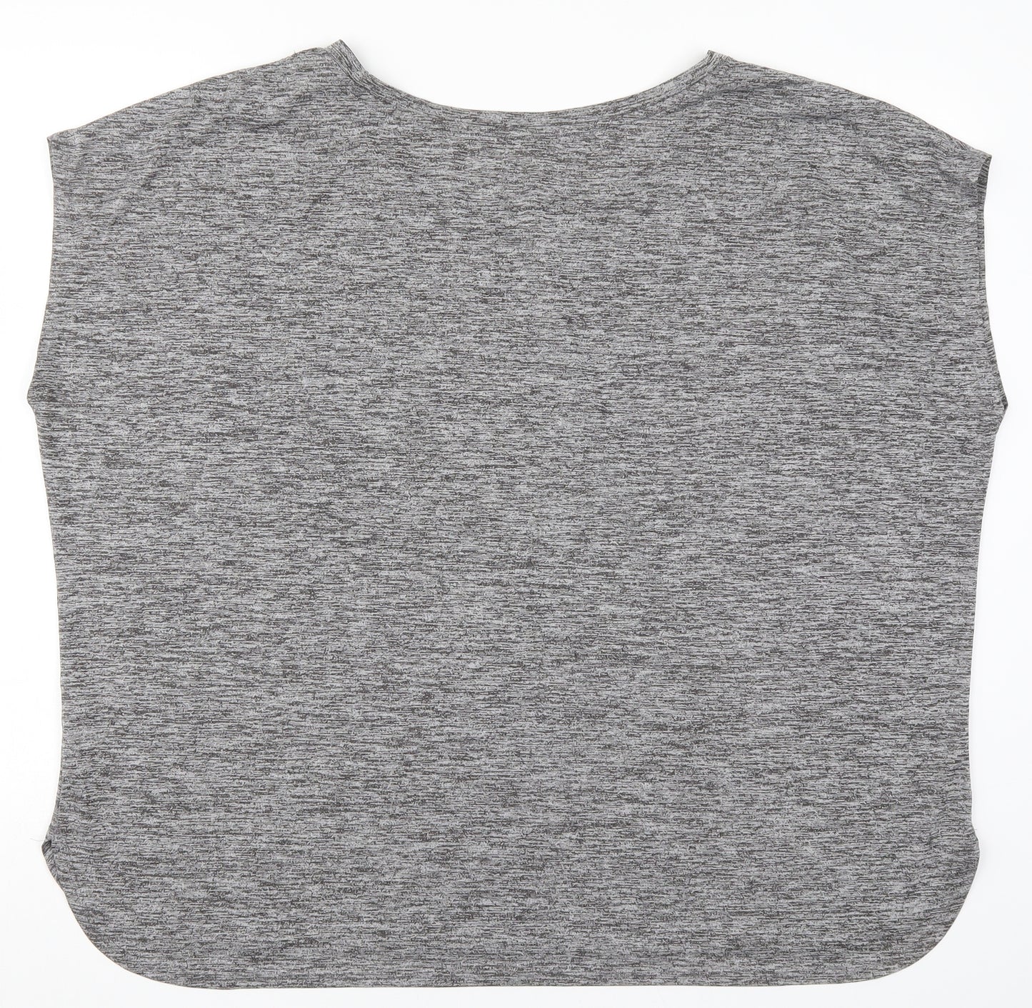 Matalan Womens Grey   Basic T-Shirt Size XL