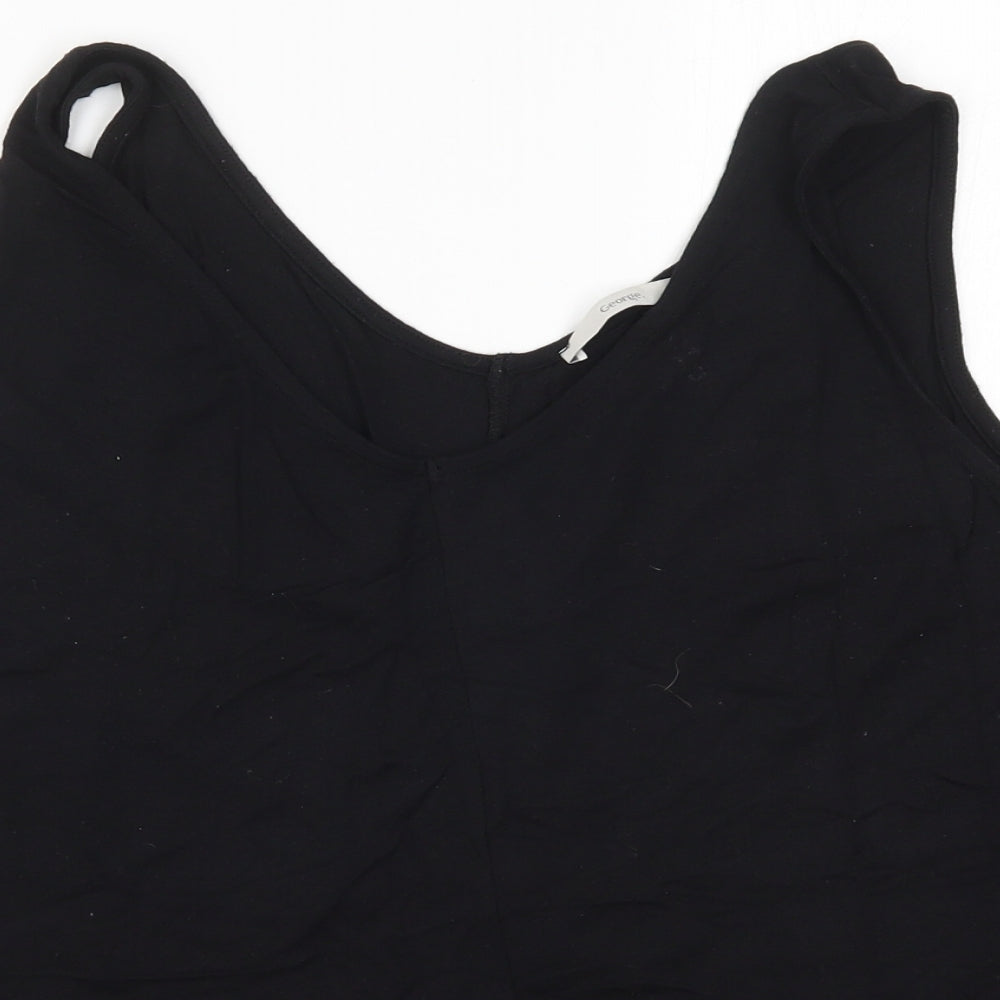 George Womens Black   Basic Tank Size 20