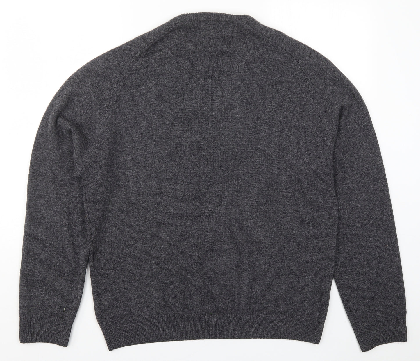 Marks and Spencer Mens Grey  Knit Pullover Jumper Size L