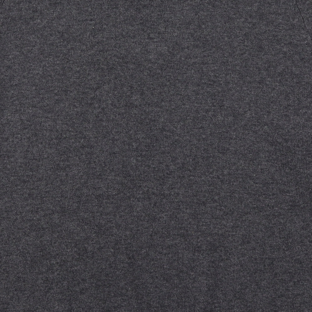 Marks and Spencer Mens Grey  Knit Pullover Jumper Size L