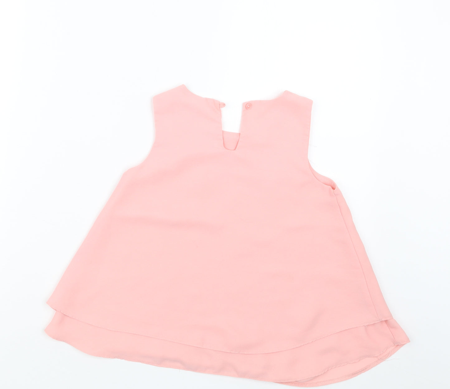 Matalan Girls Pink   Basic Blouse Size 8 Years