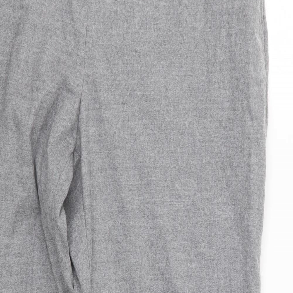 H&M Womens Grey   Trousers  Size 12 L26 in
