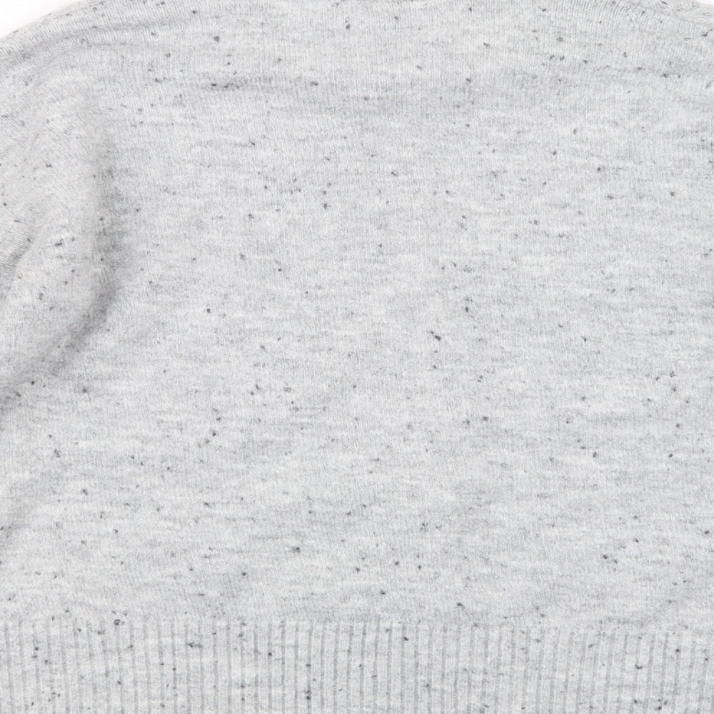 Warehouse Womens Grey  Knit Pullover Jumper Size 10
