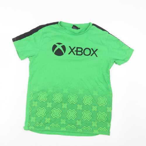 Xbox Boys Green   Basic T-Shirt Size 15 Years  - Xbox