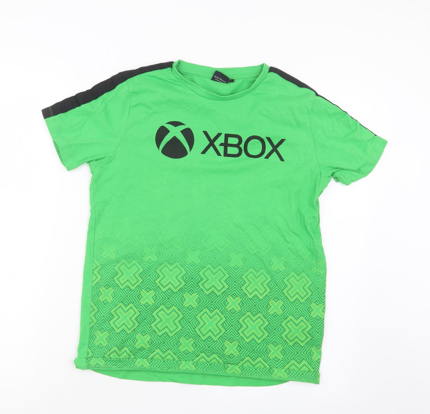 Xbox Boys Green   Basic T-Shirt Size 15 Years  - Xbox