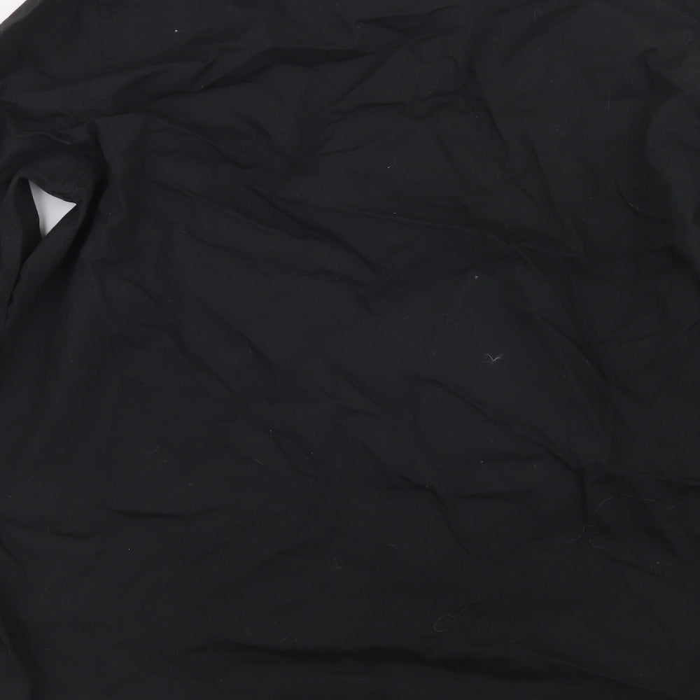 Primark Mens Black    Button-Up Size XL