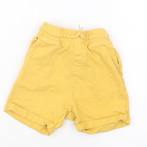 Nutmeg Boys Yellow   Sweat Shorts Size 2-3 Years