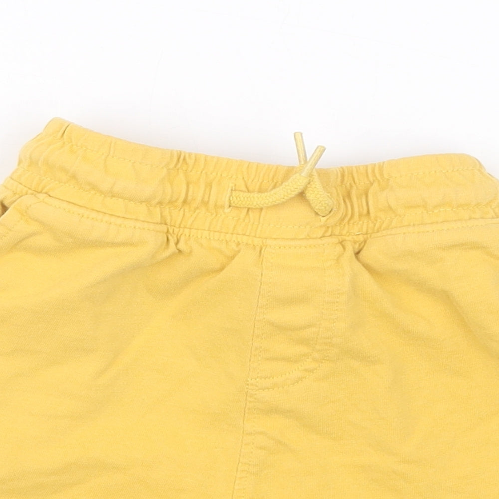 Nutmeg Boys Yellow   Sweat Shorts Size 2-3 Years