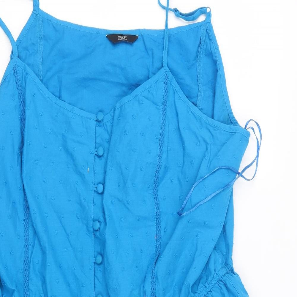 F&F Womens Blue   Basic T-Shirt Size 22