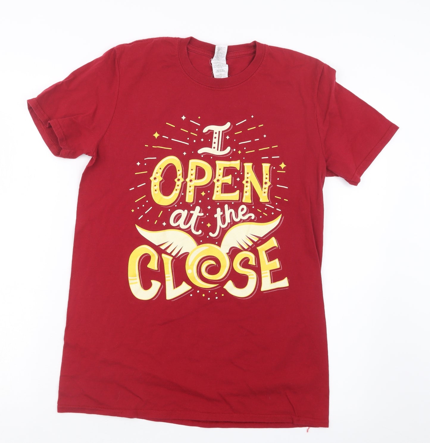 Gildan Mens Red    T-Shirt Size M