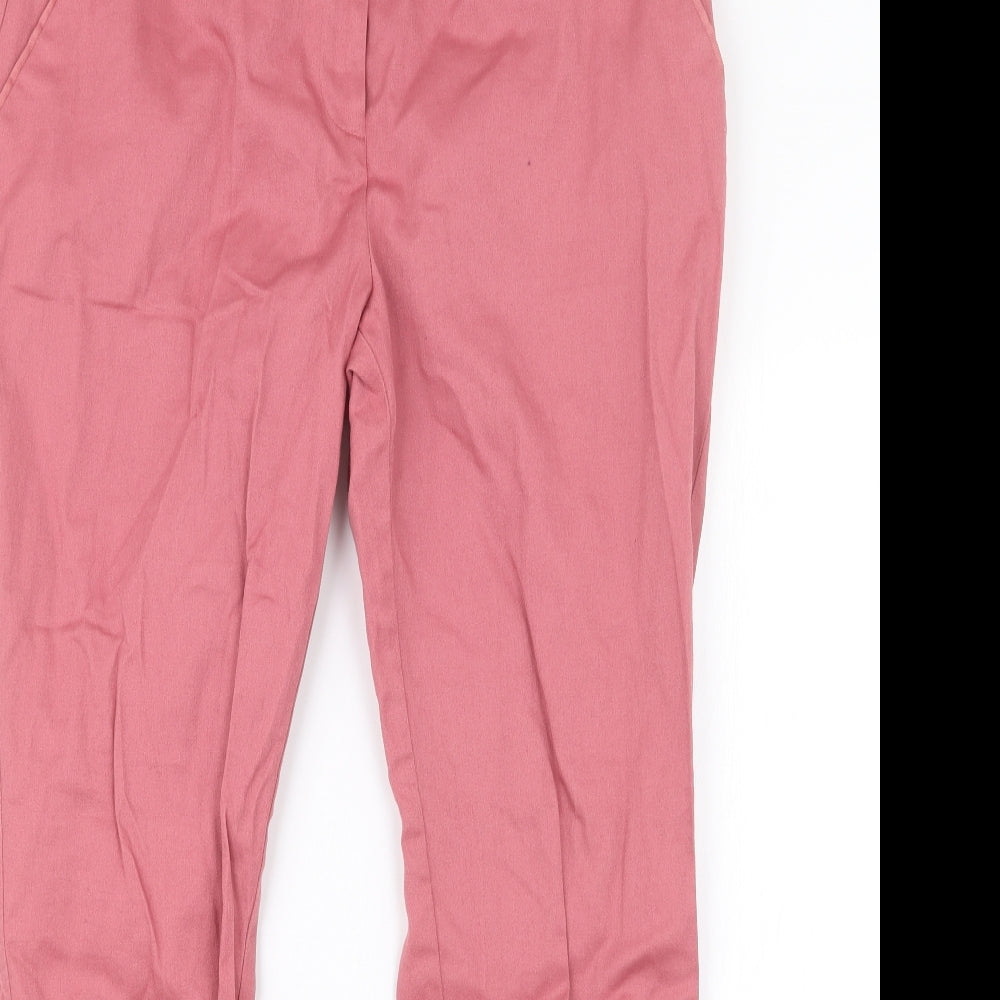 Primark Womens Pink   Trousers  Size 10 L25 in