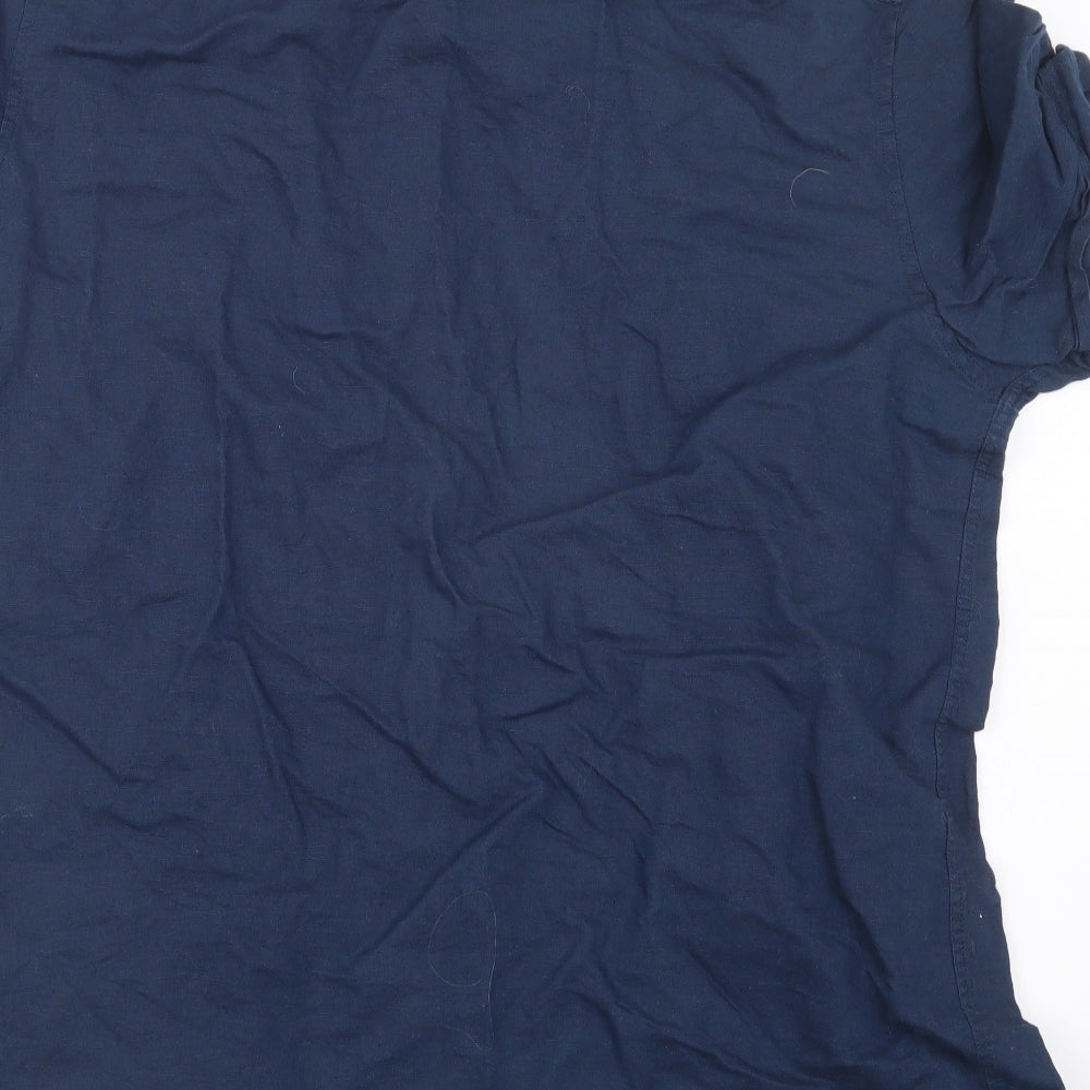 NEXT Mens Blue    Button-Up Size M