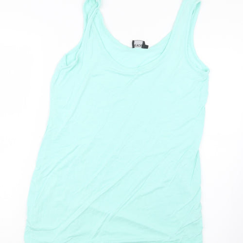 Be You  Womens Green   Basic Tank Size 16