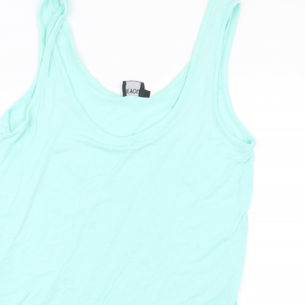 Be You  Womens Green   Basic Tank Size 16