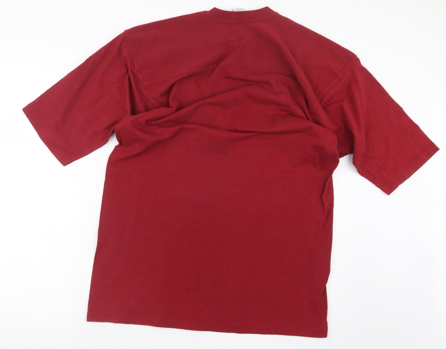 Russell Athletic Mens Red    T-Shirt Size L