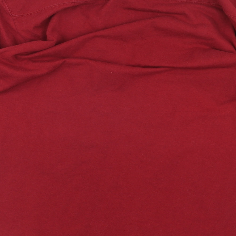 Russell Athletic Mens Red    T-Shirt Size L