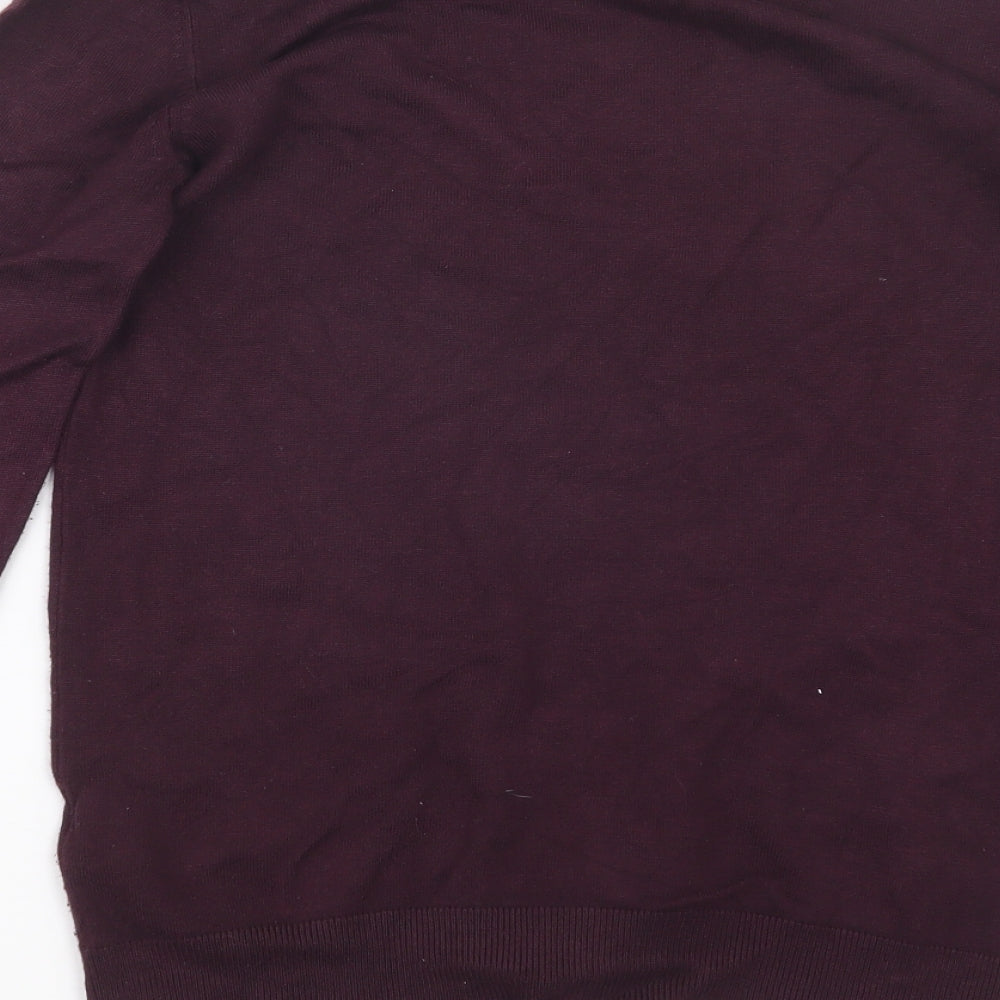 Dorothy Perkins Womens Purple   Pullover Jumper Size 10