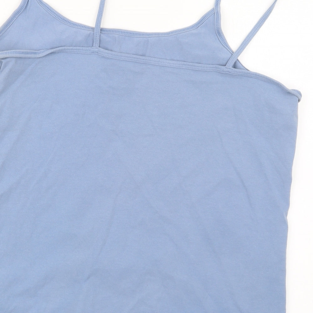 Papaya Womens Blue   Basic Tank Size 18