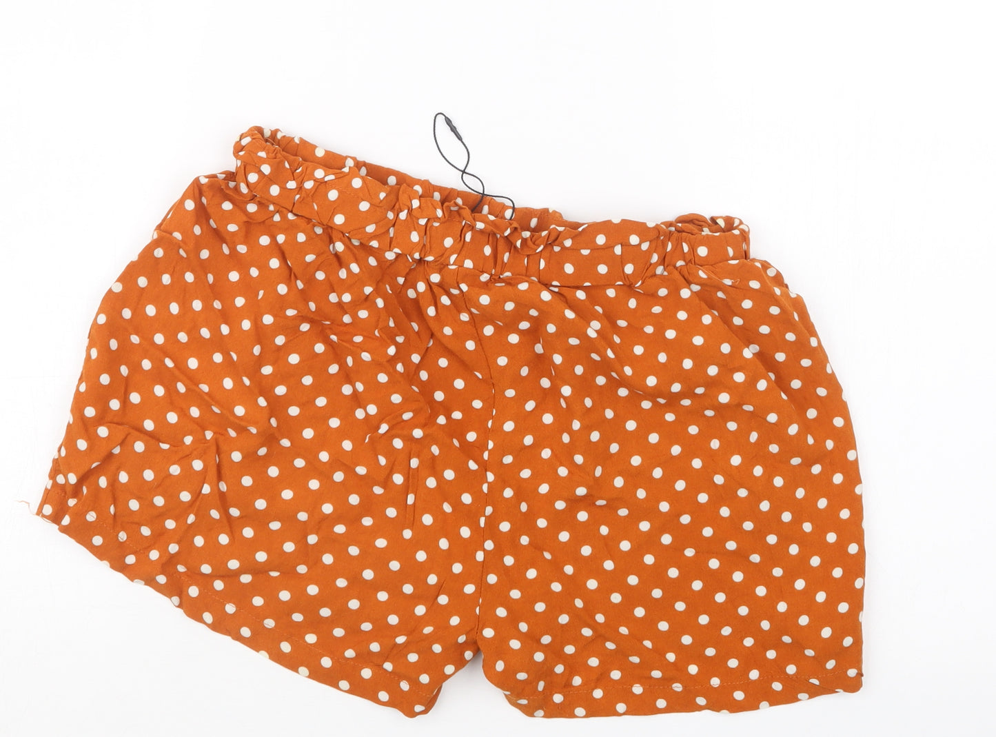 Primark Womens Brown Polka Dot  Hot Pants Shorts Size 12