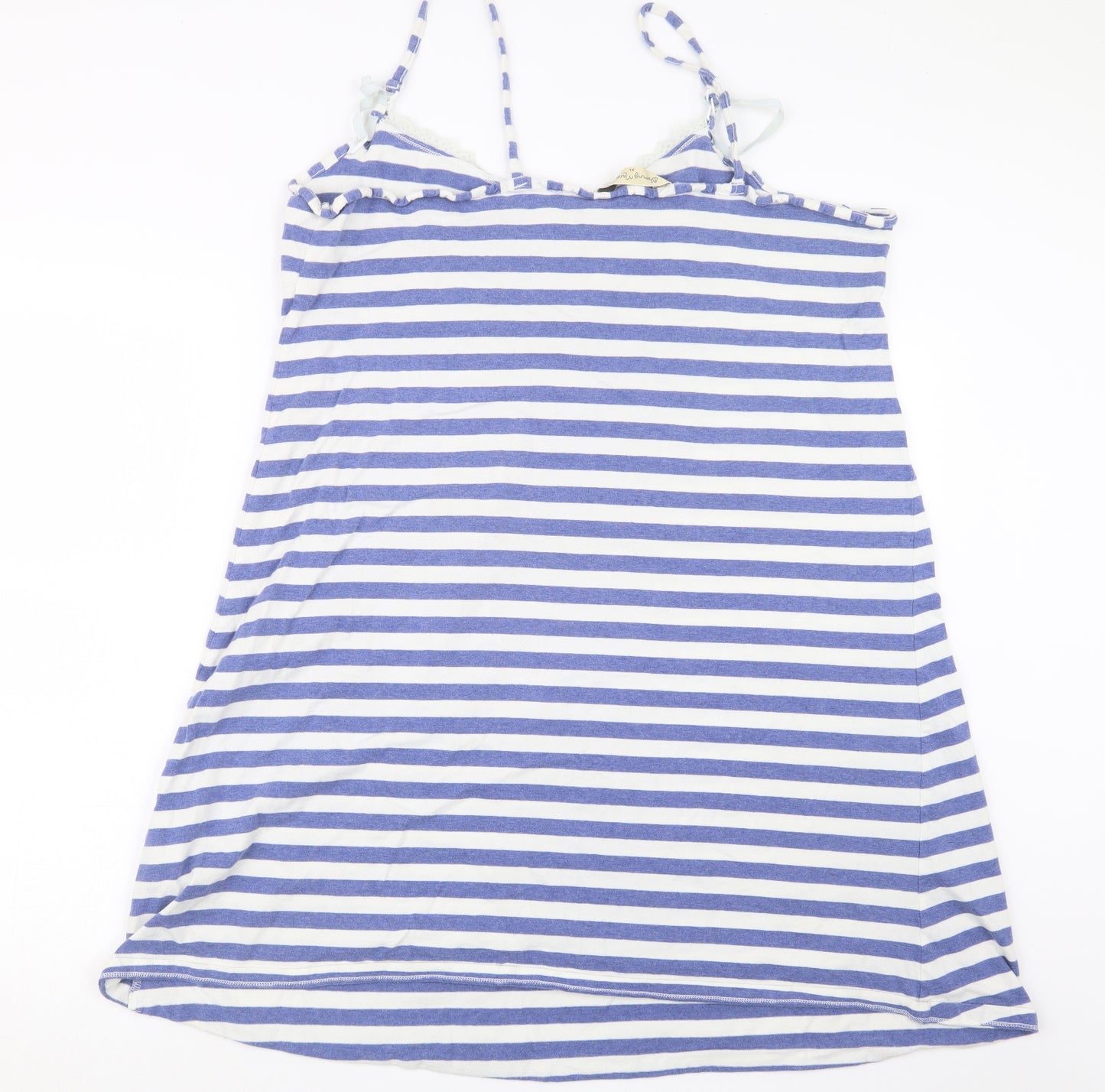 Blooming Marvellous Womens Blue Striped  Basic Tank Size XL