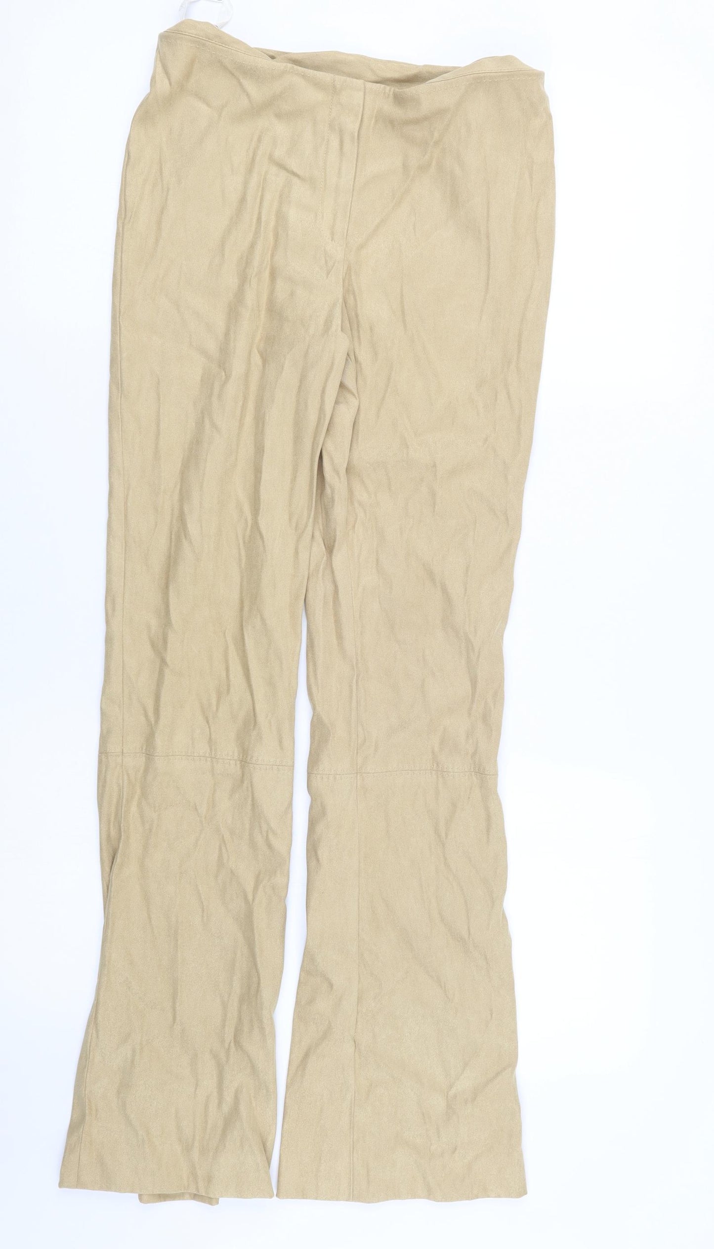 NEXT Womens Beige   Trousers  Size 8 L28.5 in