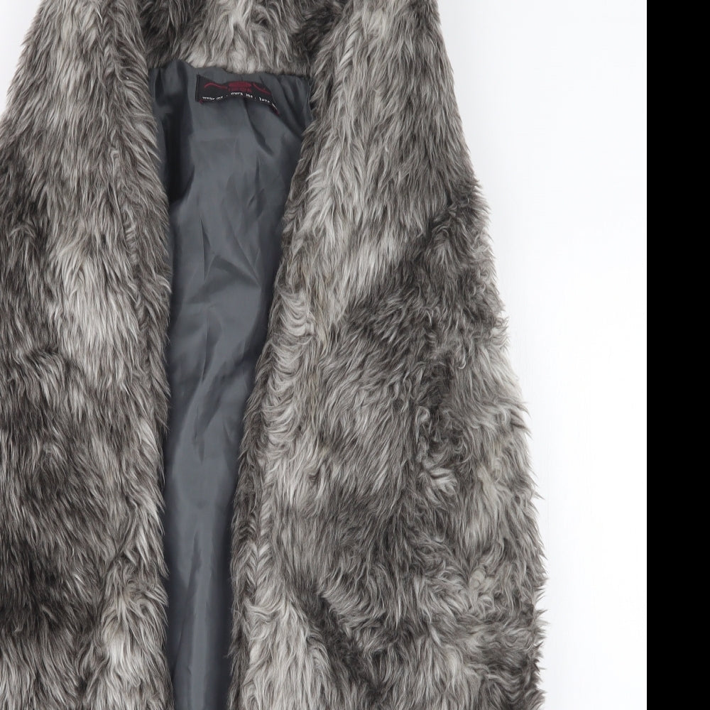 New Look Womens Grey   Jacket  Size 8
