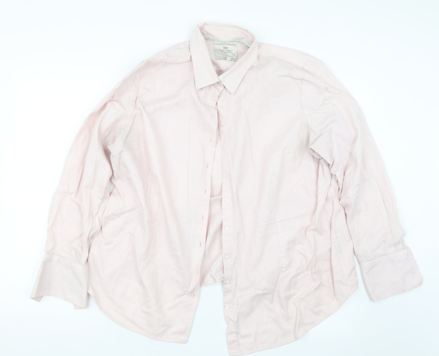 Hawes & Curtis Womens Pink   Basic Button-Up Size 20