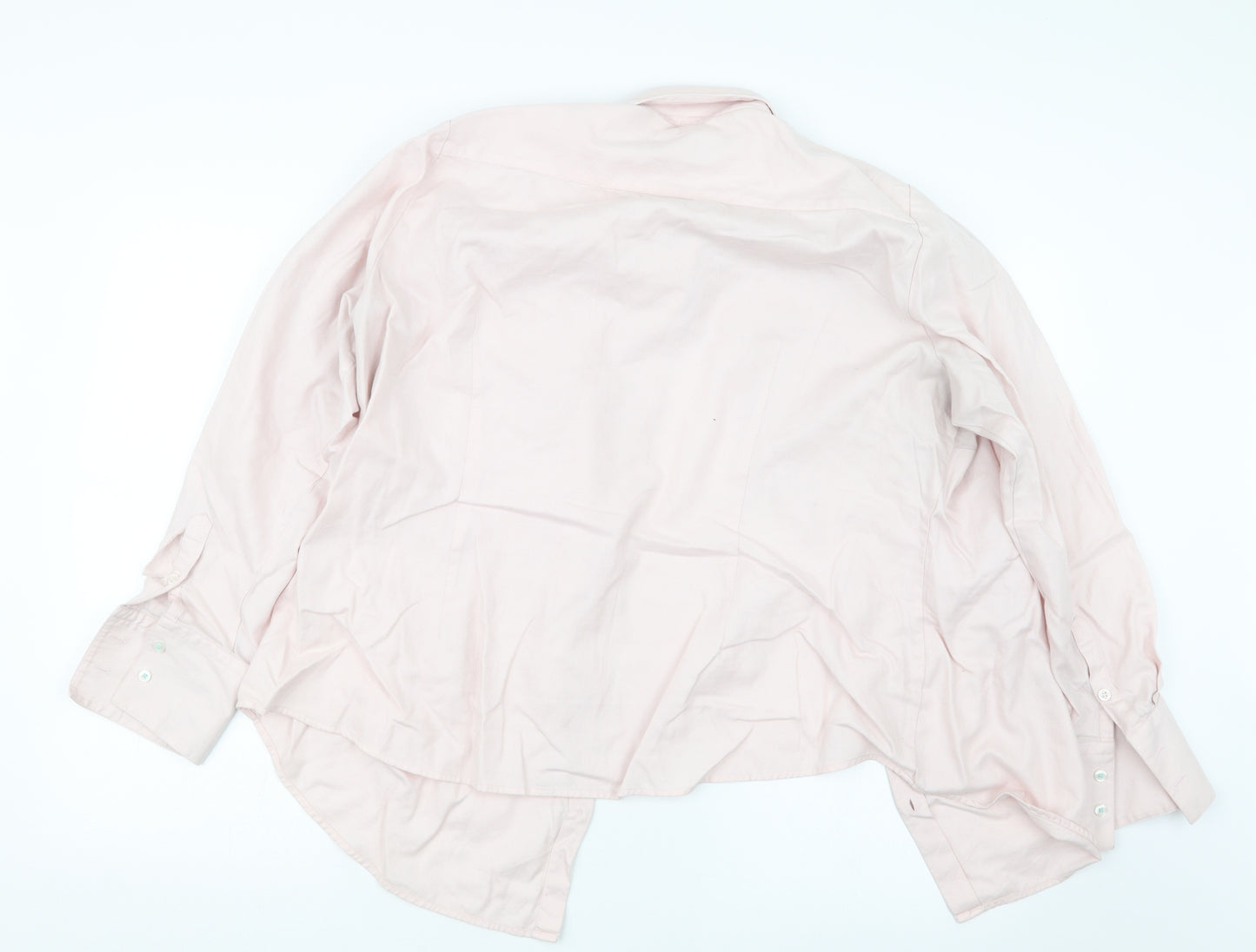Hawes & Curtis Womens Pink   Basic Button-Up Size 20